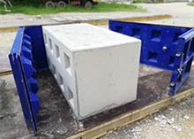 Éviter le gaspillage de béton avec les blocs Blue Molds®
