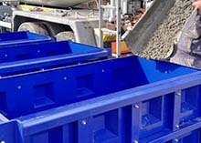 Éviter le gaspillage de béton avec les blocs Blue Molds®