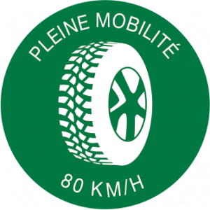 Pleine mobilité - 80&nsbp;km/h